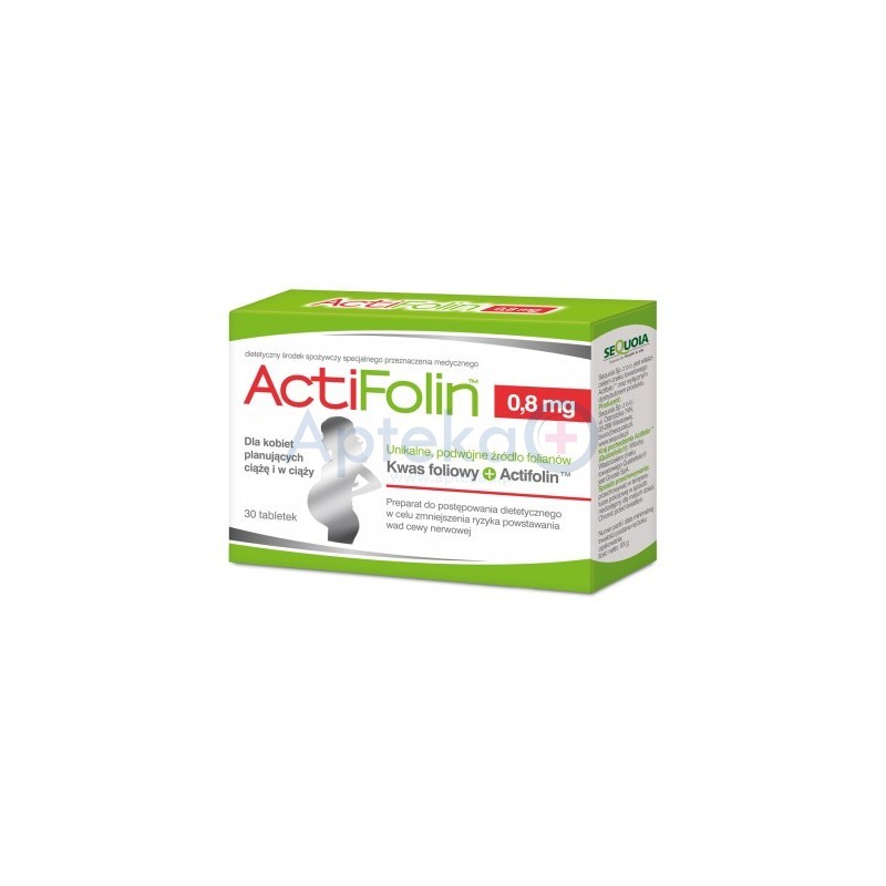 ActiFolin 0,8mg tabletki 30tabl.