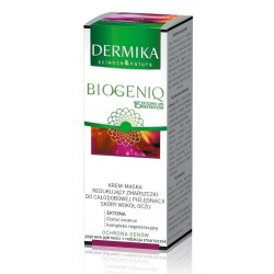 Dermika Biogeniq 50+ Krem-maska redukujaca zmarszczki do całodobowej pielegnacji pod oczy i na powieki 15 ml
