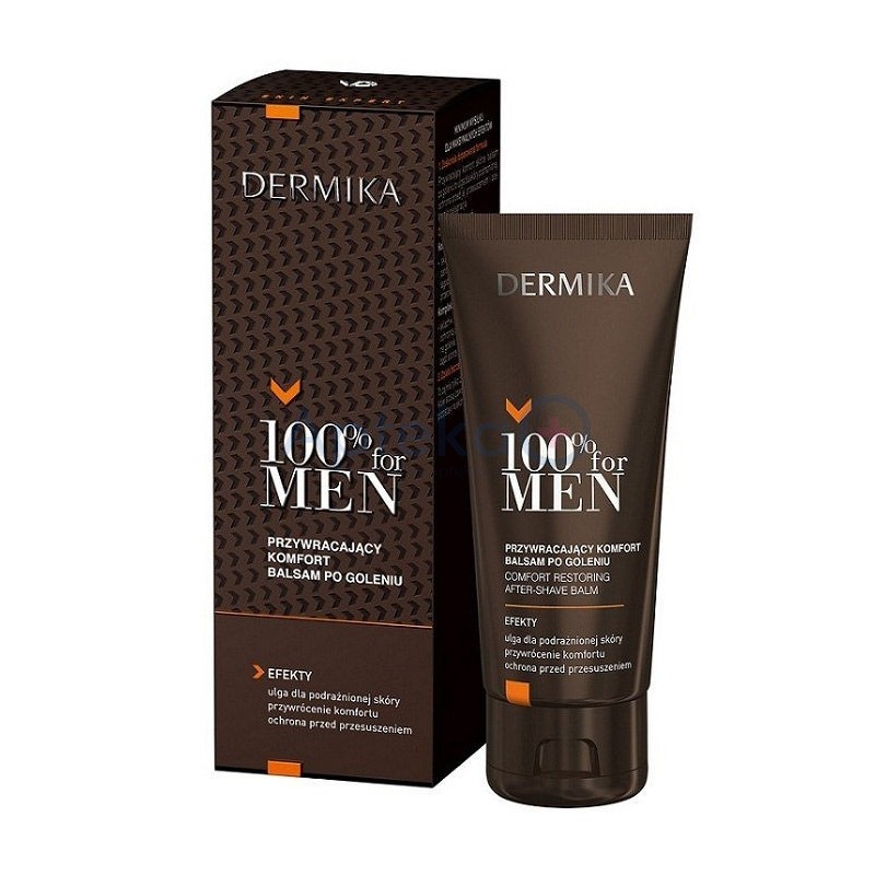 Dermika 100% For Men przywracajacy komfort balsam po goleniu 100 ml
