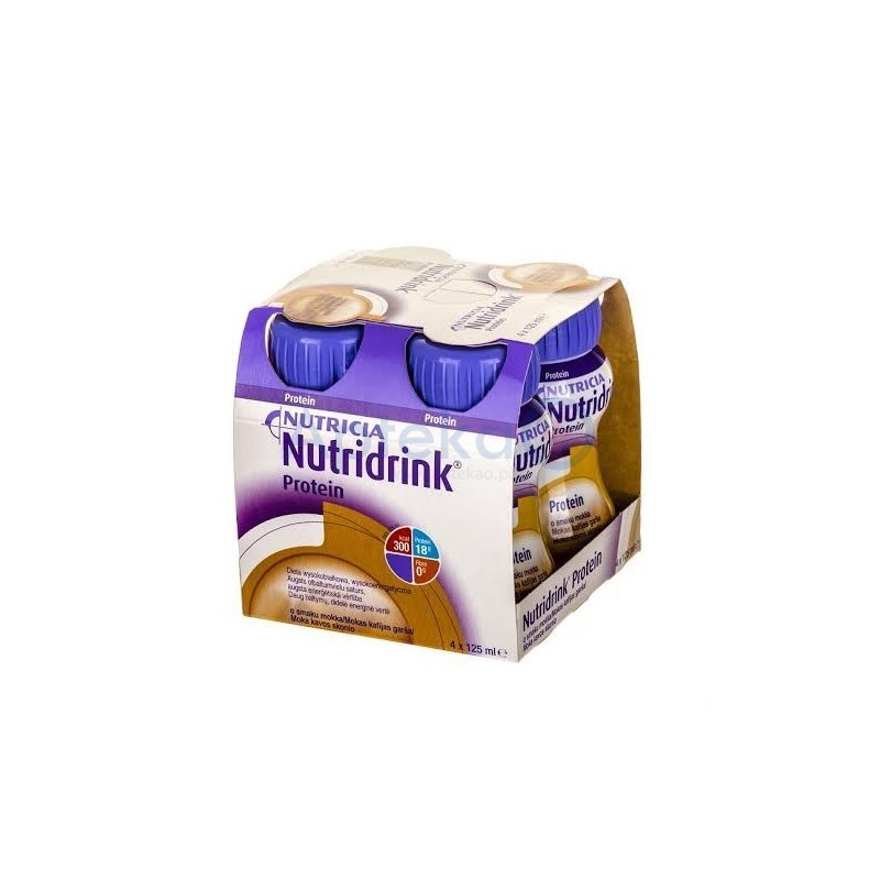 Nutridrink Protein (Compact Protein) o smaku mokka 4 x 125 ml 