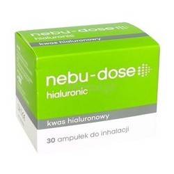 Nebu-Dose Hialuronic kwas hialuronowy ampułki do inhalacji 30 amp.