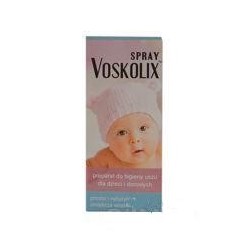 Voskolix spray preparat do higieny uszu dla dzieci i dorosłych 15 ml