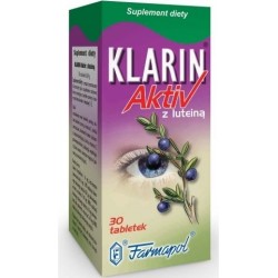 Klarin Aktiv z luteiną tabletki 30 szt.