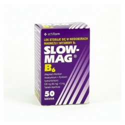 Slow-Mag B6 50 tabletek dojelitowych