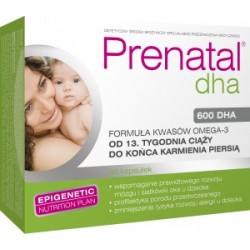 Prenatal DHA Omega 3 z ryb kapsułki 60 kaps.