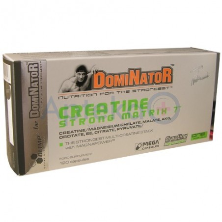 Dominator creatine strong matrix 7 kapsułki 120 kaps.