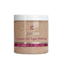 Clarena Body Slim Cappuccino Slim Sugar Peeling Kawowy peeling do ciała 250ml