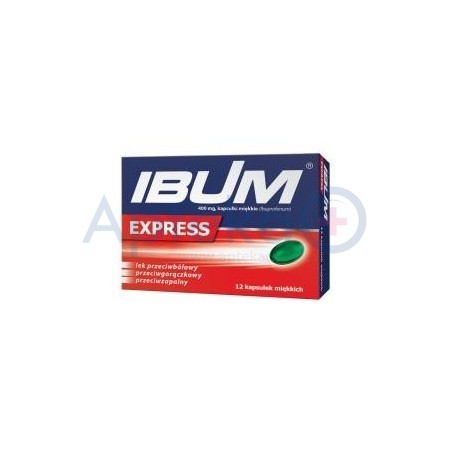 Ibum Express 400 mg kapsułki 12 kaps.