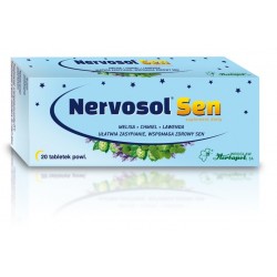 Nervosol Sen tabletki powlekane 20 tabl.