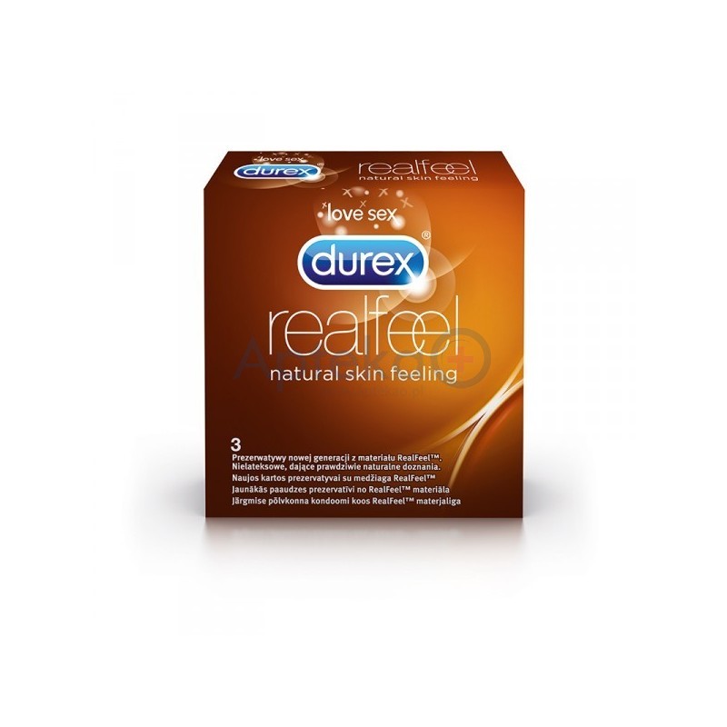 Durex RealFeel prezerwatywy 3 szt.