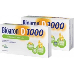 Bioaron D 1000 witamina D3 1000 j.m. kapsułki 30 kaps.