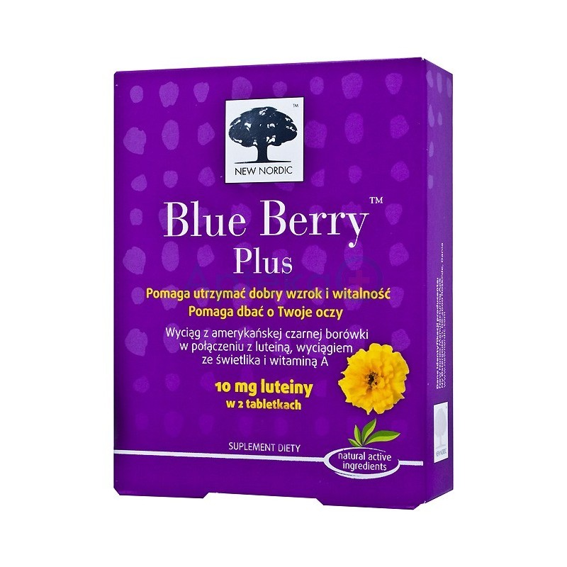  Blue Berry PLUS tabletki 60 tabl.