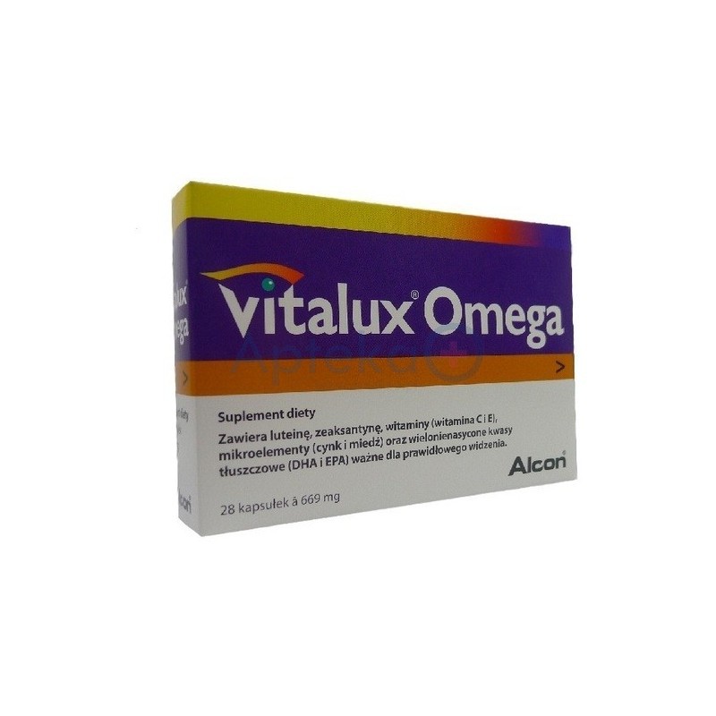 Vitalux Omega 28 kapsułek