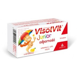Visolvit Junior odporność lizaki o smaku cytrynowym 10szt.