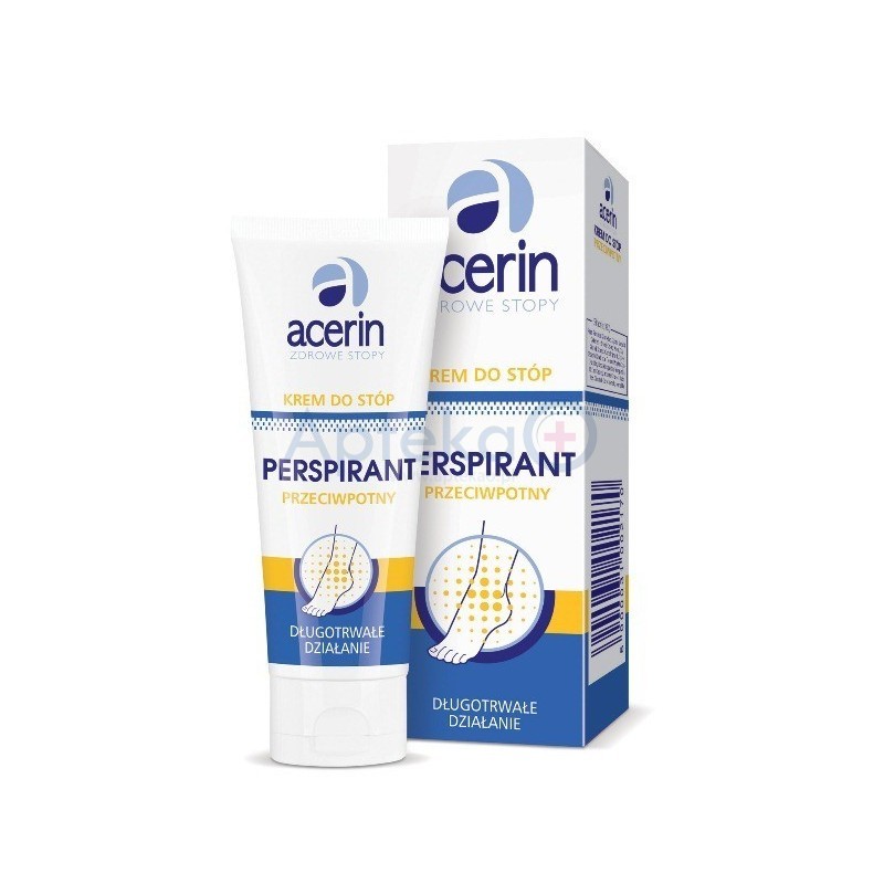 Acerin Perspirant krem przeciwpotny do stóp 75 ml