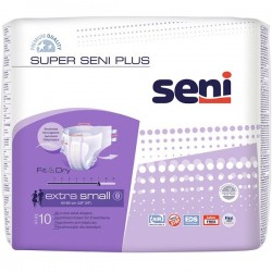 Seni Super Seni Plus Air Extra Small  XS pieluchomajtki 10 sztuk