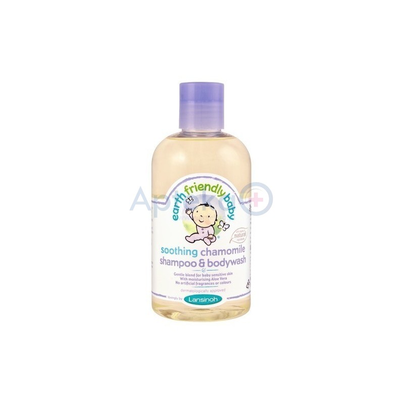 Lansinoh Earth Friendly Baby Organiczny szampon i płyn do mycia 2w1 z aromatem rumiankowym 250ml