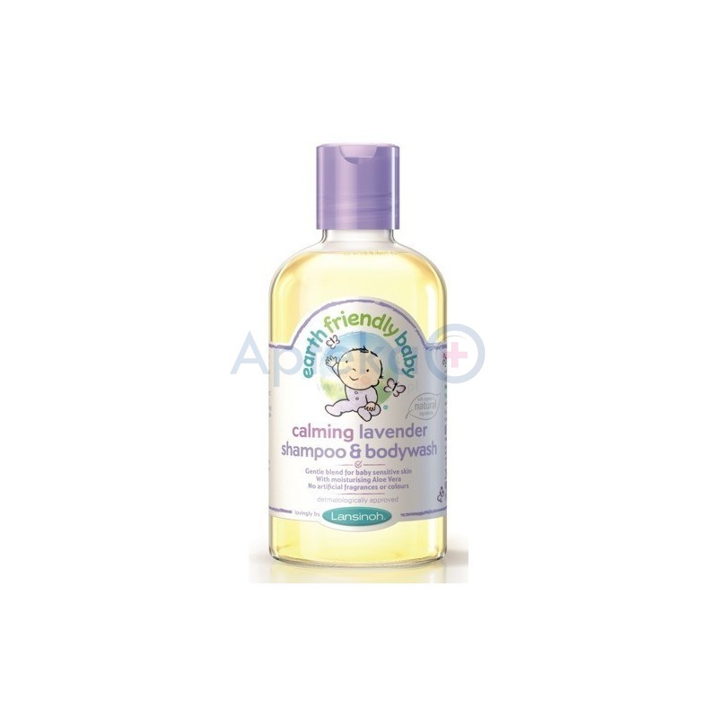 Lansinoh Earth Friendly Baby Organiczny szampon i płyn do mycia 2w1 z aromatem lawendowym 250ml