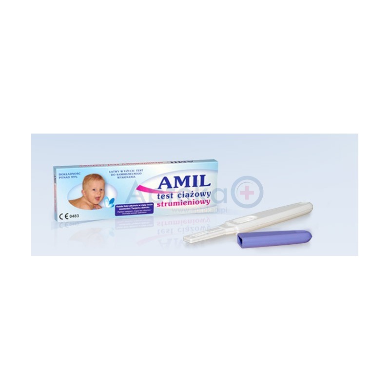 AMIL Test ciążowy strumieniowy 1szt.