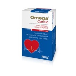Omega Cardio + czosnek kapsułki 60 kaps.