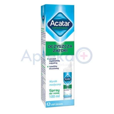 Acatar Hipertonic spray (Hipertonic spray ibuprom zatoki) 100 ml