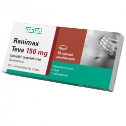 Ranimax Teva 150 mg 10 tabletek
