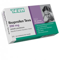 Ibuprofen Teva 200 mg 10 tabletek