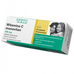 Witamina C Monovitan  100 mg 50 tabletek drażowanych