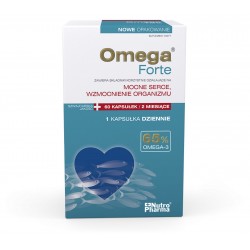 Omega Forte 65% omega-3 kapsułki 60 kaps.