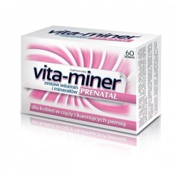 Vita-miner Prenatal 30 tabletek + 30 kapsułek 60 szt. 