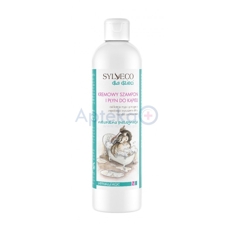 Sylveco dla dzieci kremowy szampon i płyn do kąpieli 300 ml