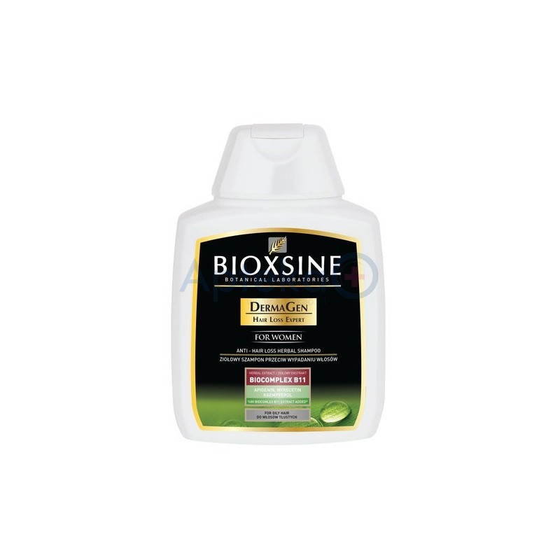 Bioxsine Dermagen For Women szampon przeciw wypadaniu  do włosów tłustych 300 ml