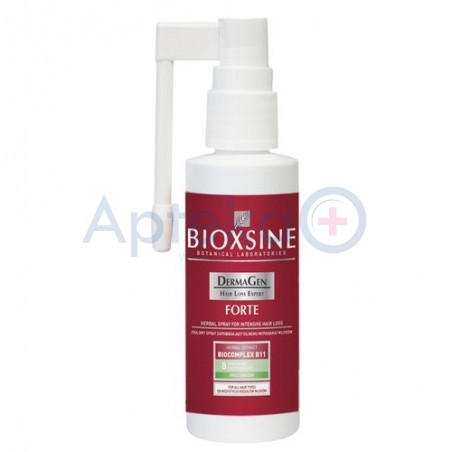 Bioxsine Dermagen Forte spray zapobiegający silnemu wypadaniu włosów 60 ml