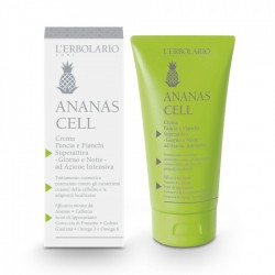 L'Erbolario Ananas Cell super aktywny krem do skóry brzucha i ud 24h 150 ml