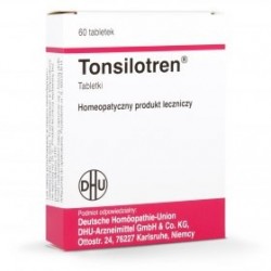 Tonsilotren homeopatyczny produkt leczniczy 60 tabletek