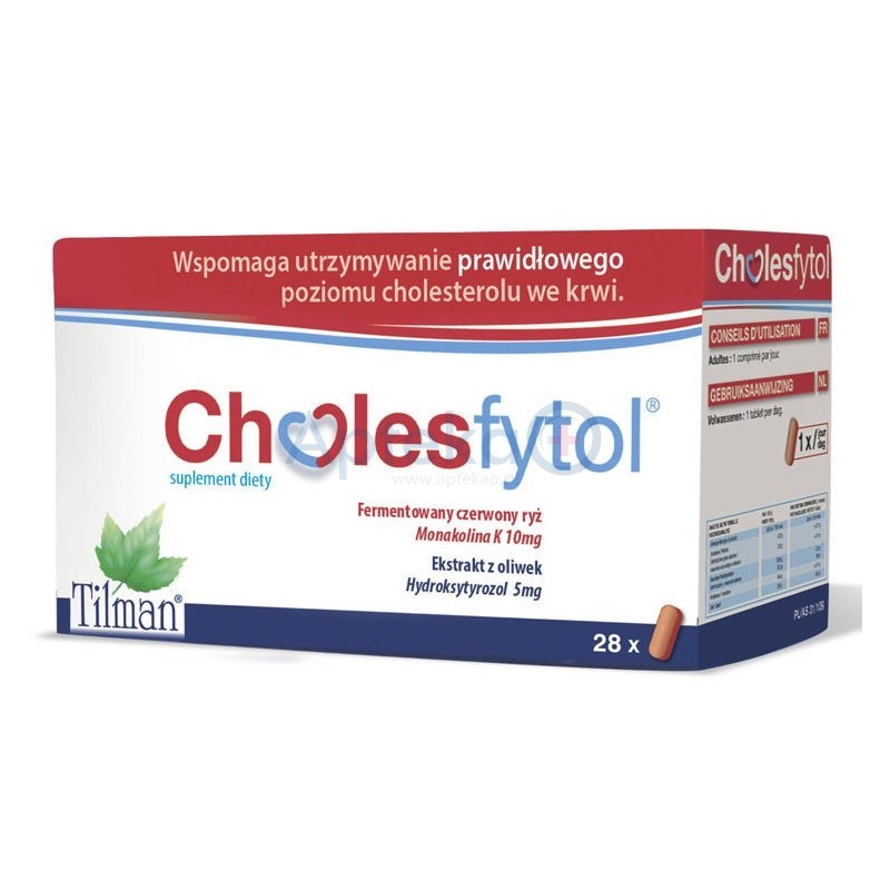 Cholesfytol 28 tabletek powlekanych