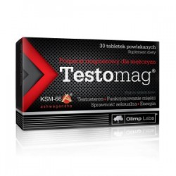Testomag preparat magnezowy dla mężczyz 30 tabletek powlekanych