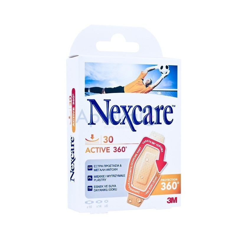 Nexcare Active 360 30 plastrów 1op.