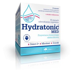 Hydratonic Med (Hydrolit) o smaku malinowym 10 saszetek
