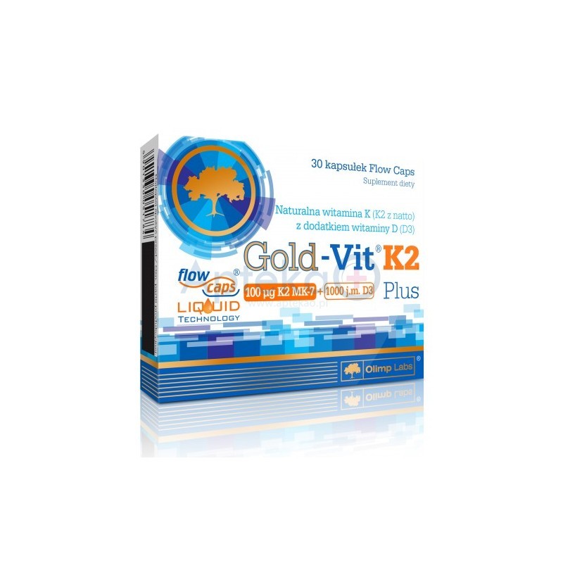Gold-Vit K2 Plus 30 kapsułek