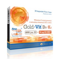 Gold-Vit D3+K2 30 kapsułek