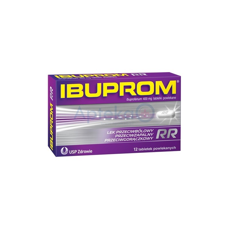 Ibuprom RR 400 mg tabletki powlekane 12 tabl.