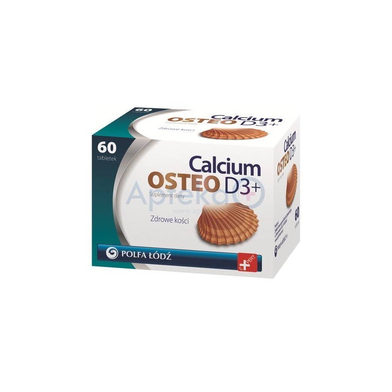 Calcium Osteo D3+ 60 tabletek