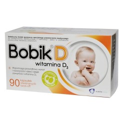 Bobik D witamina D3 kapsułki twist-off 90 kaps.
