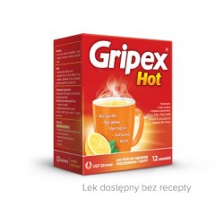 Gripex Hot ( Hot Activ ) saszetki 12 sasz.