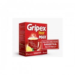 Gripex Hot Max (Activ Forte) saszetki 8 sasz.