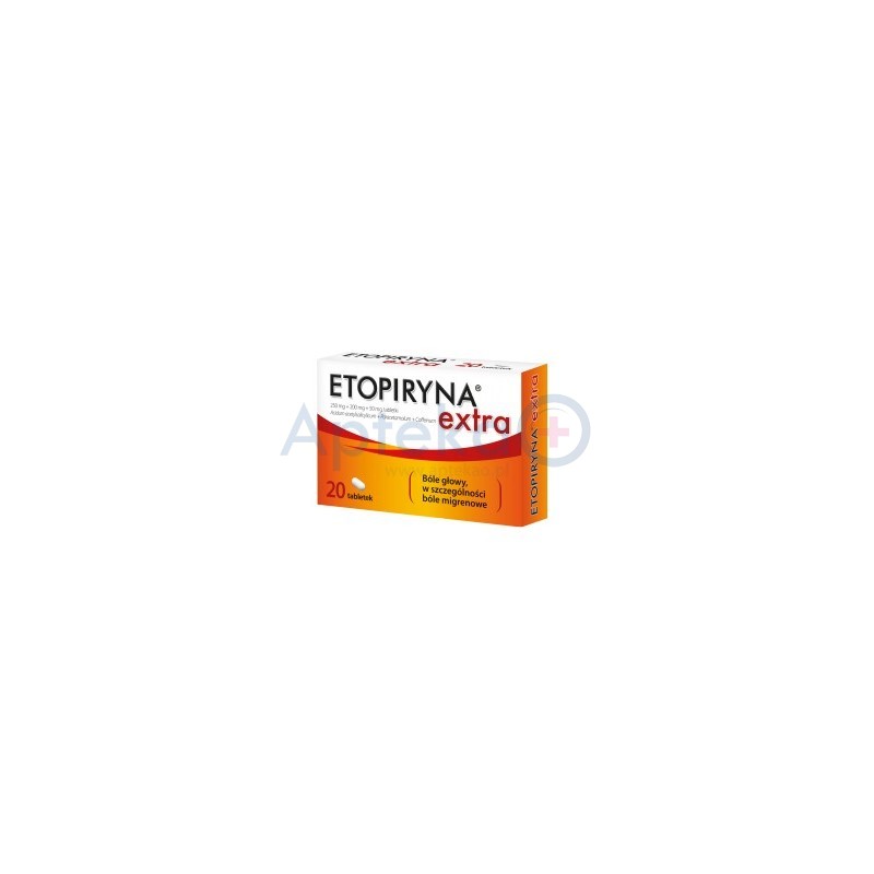 Etopiryna Extra 20 tabletek