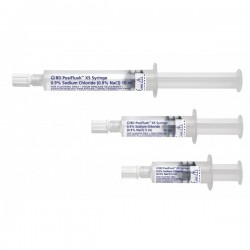BD Posiflush XS 5 ml - strzykawka do przepłukiwania napełniona fabrycznie 0,9 % Na Cl do stosowania w polu operacyjnym  30 szt.