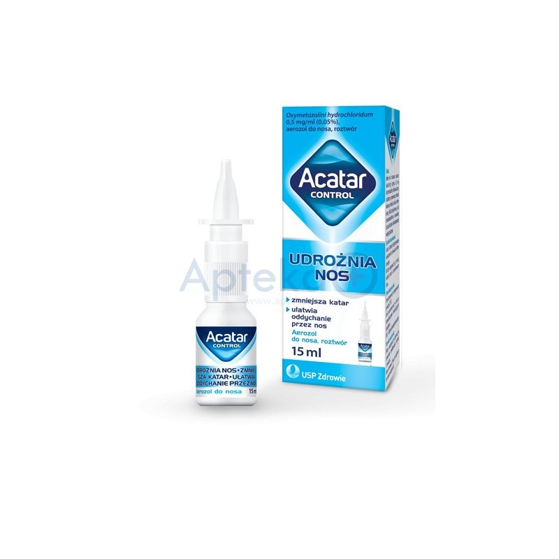 Acatar Control 0,5 mg/ml aerozol do nosa 15 ml
