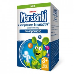 Marsjanki Imunactiv pastylki mix 100 past.